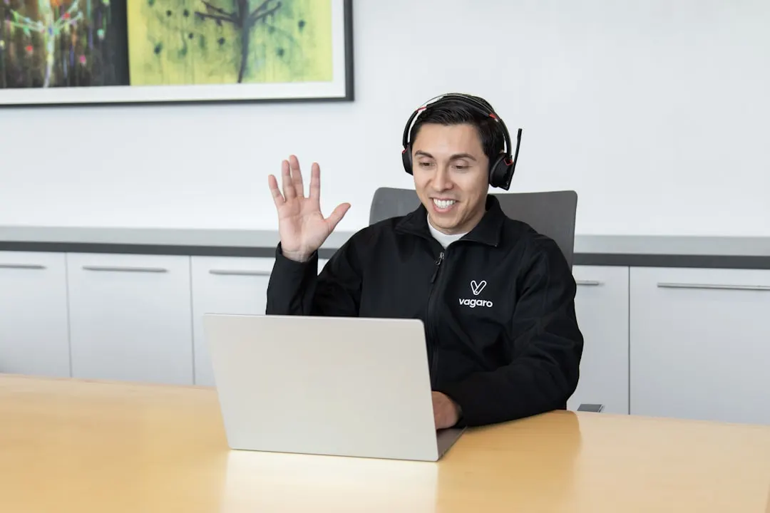 Remote customer support professional