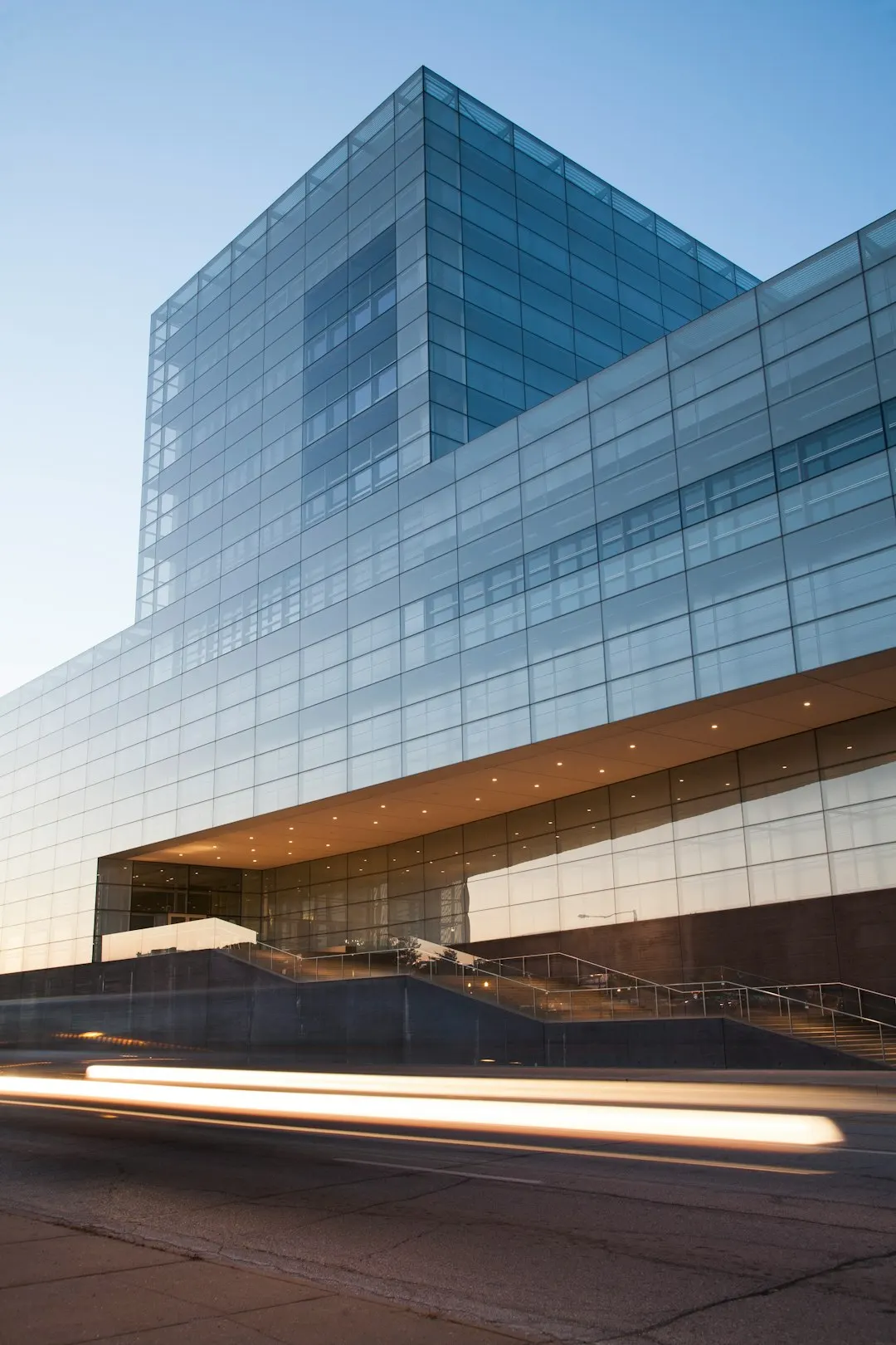 Modern commercial building