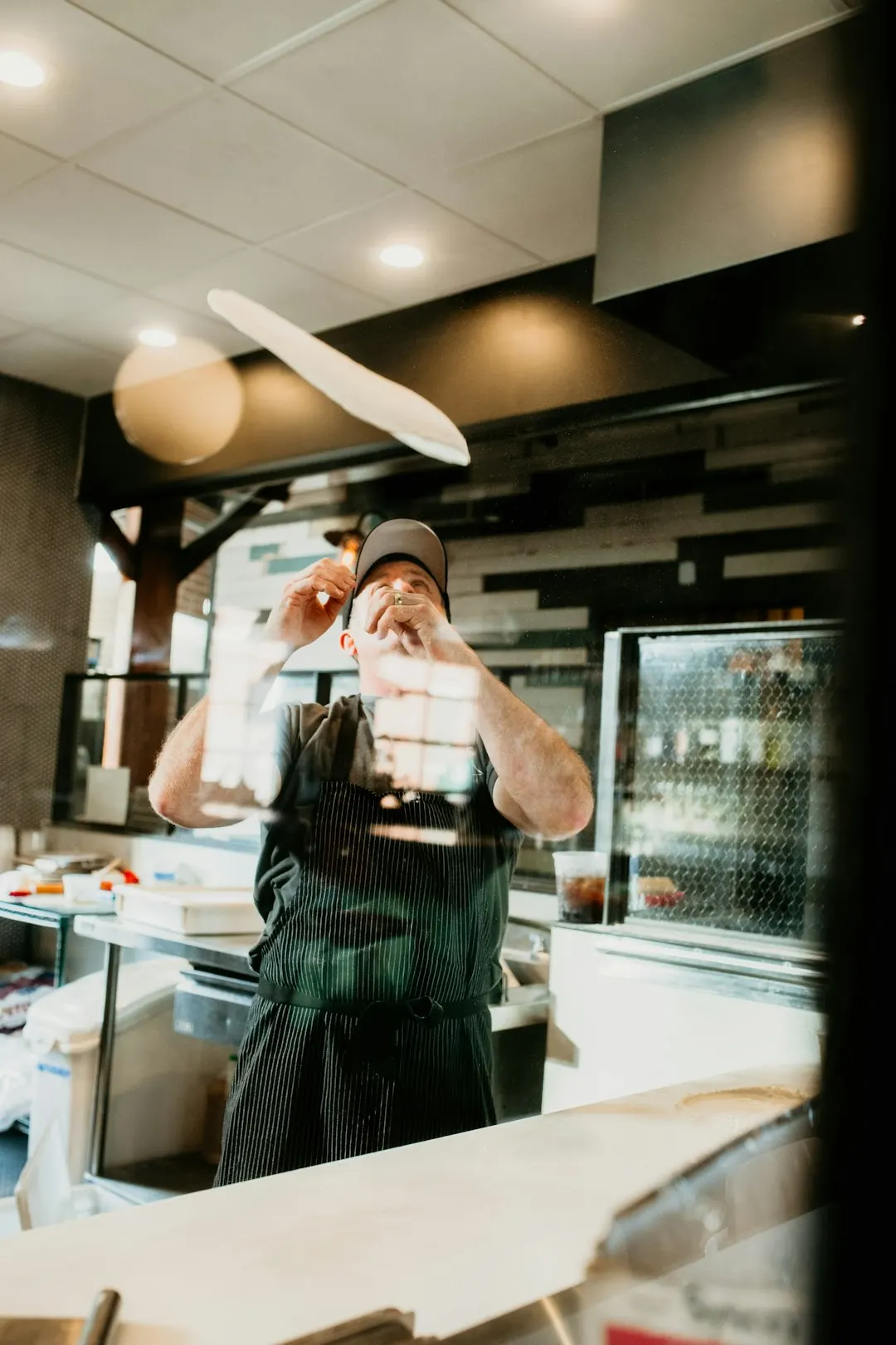 Kitchen professional at work